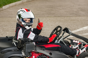 course de karting pour un EVJF à côté de Toulouse